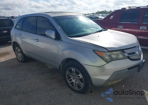 2009 Acura Mdx Technology Package z USA, uszkodzony, nr VIN 2HNYD28659H502243